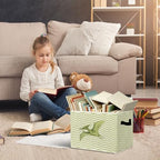 Vintage Dinosaur Boy Nursery Storage Bins Box - Image 5