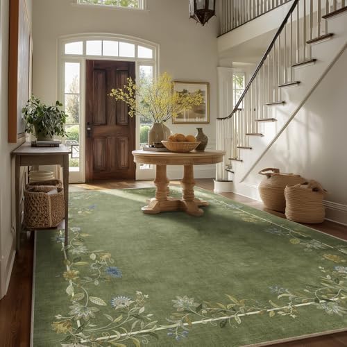 Washable Living Room Area Rug: 8x10 Rugs - Image 4
