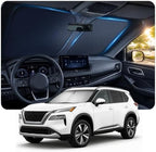 DooGooCoo Windshield Sun Shade for Nissan Rogue 2021-2025 2026 Sunshade for Car by DooGooCoo