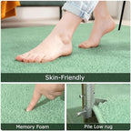Keeko 5x7 Area Rugs for Living Room, Soft Washable Memory Foam Bedroom Rug - Image 6