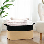 Goodpick Large Woven Blanket Basket - Image 2