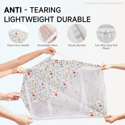 OlarHike 9 Set Packing Cubes for Travel, Gifts for Women Mom, Anti-Tearing - Image 4