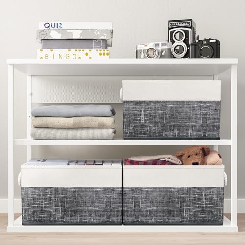 Fab totes Storage Bins 6-Pack, Foldable Storage Baskets - Image 7