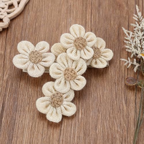 KLOGTSIND Flower Curtain Tiebacks, Decorative Curtain Holdbacks No Drill - Image 5
