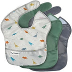 Tiny Twinkle Mess-Proof Baby Bibs by TinyTwinkle