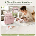 TOPEAST Diaper Bag Backpack, Large Travel Baby Bag - Image 5