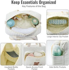 GOBABYMART Small Diaper Bag Tote, Maternity Baby Bag - Image 5