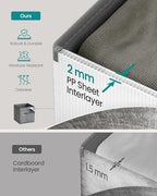 SONGMICS Storage Cubes, 13-Inch Foldable Closet Organizers - Image 3