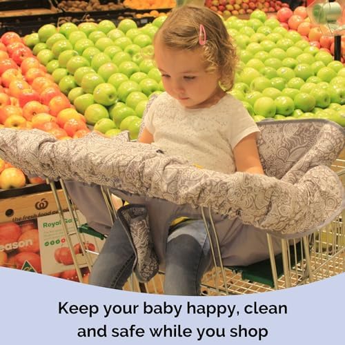 Suessie Shopping Cart Cover and High Chair Cover, Sweet Dreams - Image 2