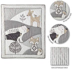 Levtex Baby - Bailey Crib Bed Set - Baby Nursery Set - Charcoal, Fitted Sheet - Image 2