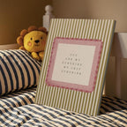 Framed Kids Nursery Wall Art Vintage Nursery Wall Art 12"x16" Ready to Hang - Image 4