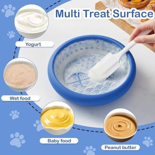 Dog Lick Bowl, BPA Free Silicone Slow Feeder Licking Mat - Image 4