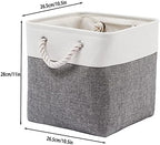 Cube Storage Bins, 6 Pack Collapsible Fabric Storage Cubes, 11 Inch Cube - Image 4