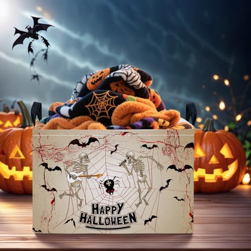 Halloween Basket Gift Terror Ghost Parties Decor Kid Trick or Treat Basket - Image 5