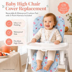 Baby High Chair Cover Replacement, High Chair Cushion - Image 2