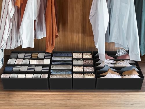 Simple Houseware Closet Underwear Organizer Drawer Divider Assorted 7 pcs - Image 7