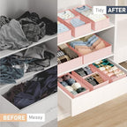 DIMJ Drawer Organizer Clothes - Image 5