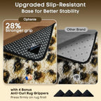 Ophanie Leopard Rugs for Bedroom Living Room, Cheetah Print Rug Fluffy Shag - Image 4