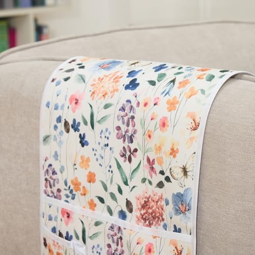 Sofa Armrest Organizer Non-Slip Arm Chair Hanging Caddy Remote Control Holder - Image 3
