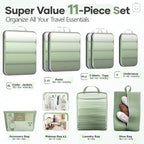 Veken 11 Set Compression Packing Cubes - Image 2