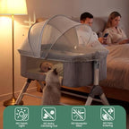 Orzbow Half-Blackout Breathable Mosquito Net Canopy - Image 3