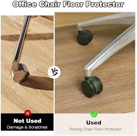 Wrinkle-Free 36"x 48" Office Chair Mat - Image 6