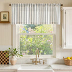 jinchan Linen Stripe Kitchen Valances - Image 2