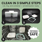 Bop Top Airtight Food Storage Containers | Pop-Top Lid | 10.5 Cups / 84 Oz - Image 6