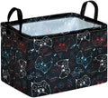 Rectangular Game Controller Storage Basket by VAIVUSTO