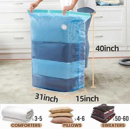 TAILI 8 Pack Vacuum Storage Bags, Jumbo Cube - Image 3