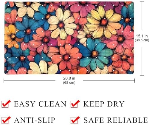 Shower Mat Bathtub Mat, 26.8x15.1 inch, Non-Slip Bath Mat - Image 4
