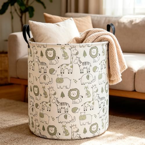 CLOCOR Laundry Basket, Collapsible Storage Baskets, Room Decor, Gift - Image 2