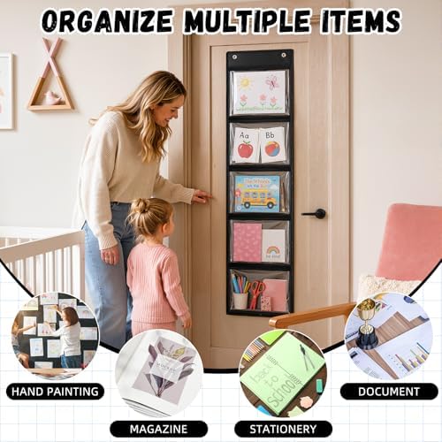 Watersay 2 Pcs Storage Pocket Chart - Image 4