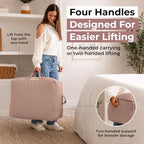 Soft Canvas Storage Bags with Zipper. Thick Breathable - Image 4