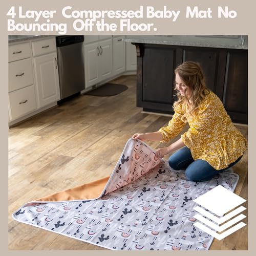 Splat Mat for Baby – Under High Chair Floor Mat Protects Wood, Vinyl and Carpet - Image 5