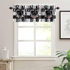 Sports Valance Curtains Boys Teens Baseball Ball Game Patchwork Print Window - Image 5