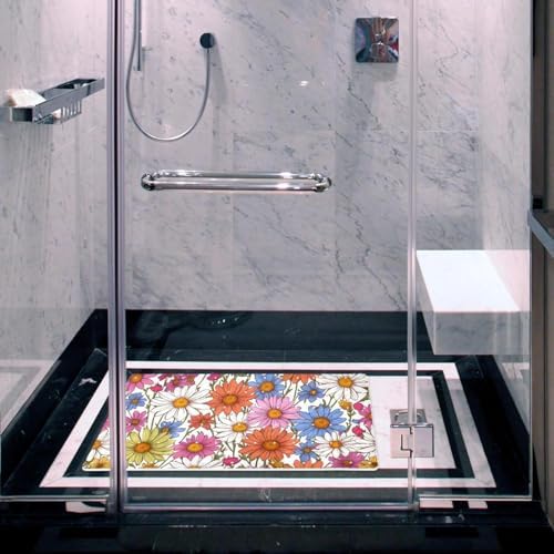 Shower Mat Bathtub Mat, 26.8x15.1 inch, Non-Slip Bath Mat - Image 6