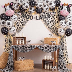 4 Pcs Cow Print Table Runners 29x70in Glitter Lace Dairy Cow - Image 4