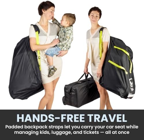 V VOLKGO Car Seat Travel Bag for Air Travel - Image 5