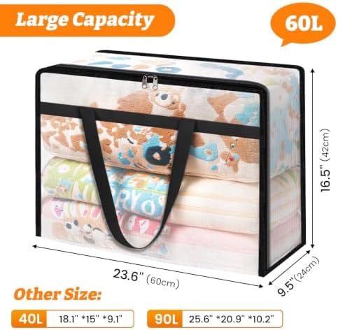 BlissTotes Moving Bags 60L 4PCS - Image 4