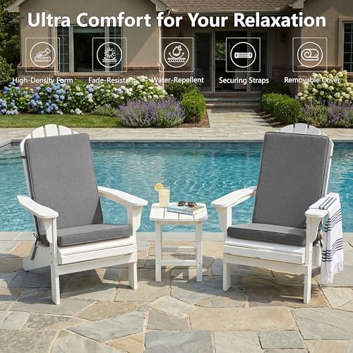 Adirondack Chair Cushions Set of 2 - Image 2