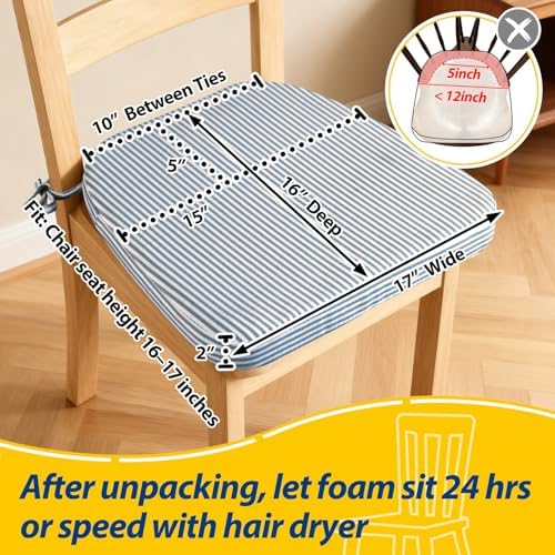AAAAAcessories Chair Cushions for Dining Chairs - Image 2