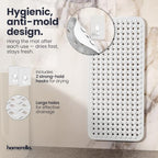homerella Bathtub Mat Non Slip 35x16 Shower Mat Non Slip Anti Mold BPA Free - Image 4