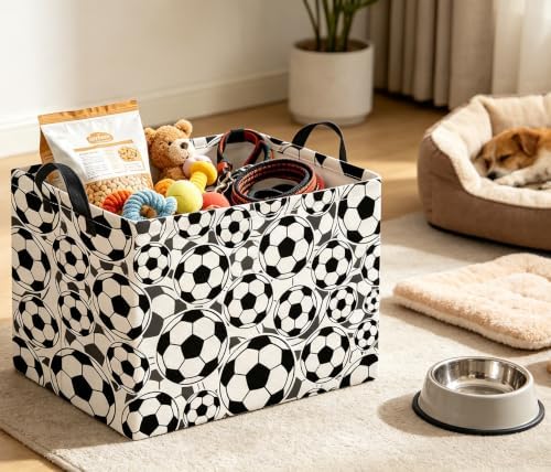 Rectangle Storage Basket with Handles, Collapsible Storage Bin, Gift Basket - Image 3