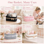 OIAHOMY Large Woven Storage Basket - Image 4