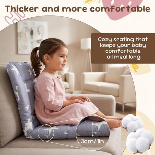 Kocpudu High Chair Cushion, High Chair Pad, Seat Cushion - Image 6