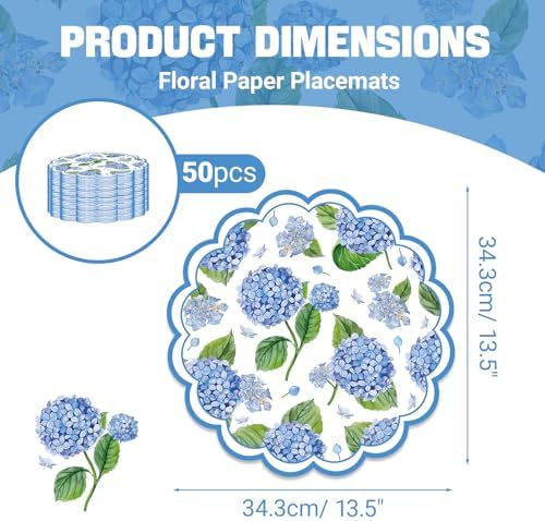 50 PCS Paper Placemats Disposable - Image 2