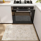 2x3 Washable Area Rug for Entryway: Small Boho Rug Door Mat Indoor Entrance - Image 2