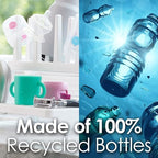 PopYum Gray Space Saving Drying Rack from 100% Recycled Bottles - Image 3