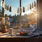 Boho Yarn Tassel Garland - Image 4